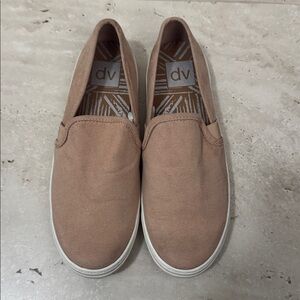 DV Casual Tan Slip-On Shoes
